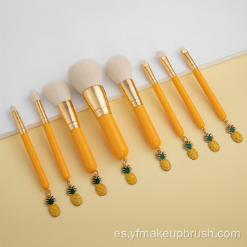 Nuevo 8pcs makeup cepillo conjunto de herramientas de maquillaje de belleza